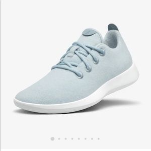 Allbirds Wool Runners in pale blue